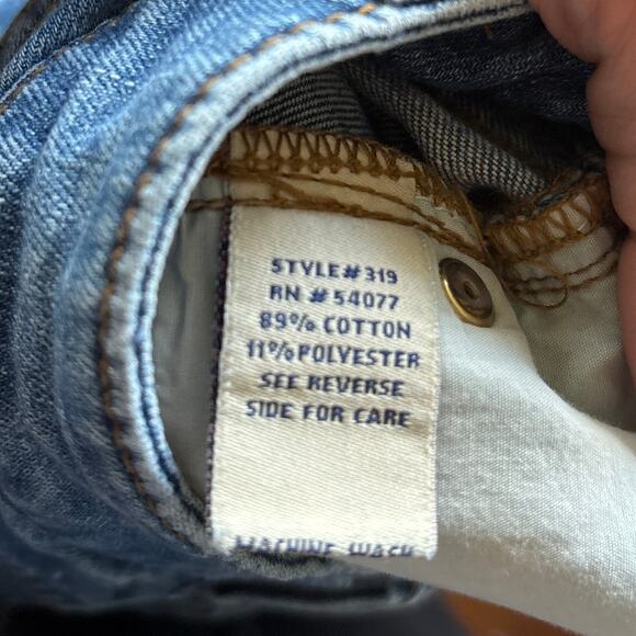 Cabi Jeans Low Rise Slim Ankle Jeans Medium Wash Denim Blue Women's Size 6 - Picture 5 of 9